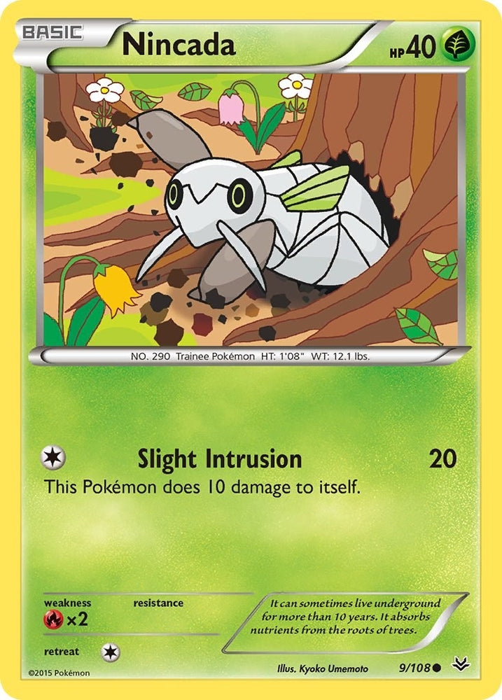 Image for Nincada (9/108) [XY - Roaring Skies]