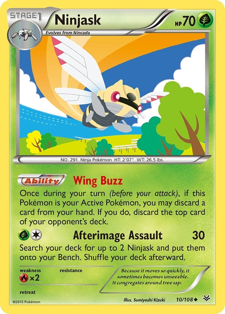 Image for Ninjask (10/108) [XY - Roaring Skies]