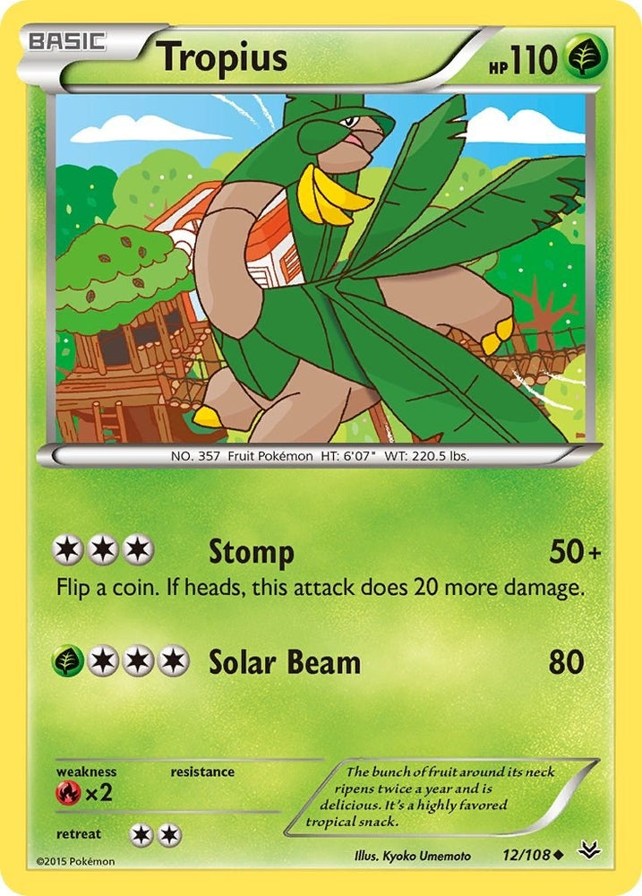Image for Tropius (12/108) [XY - Roaring Skies]