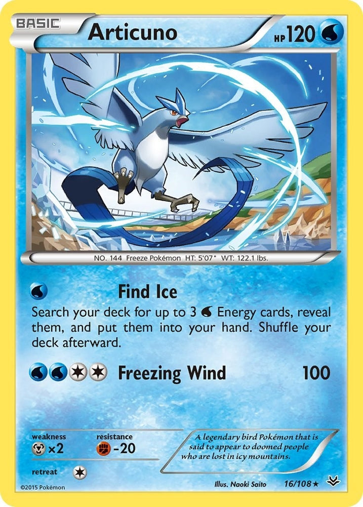 Image for Articuno (16) (16/108) [XY - Roaring Skies]