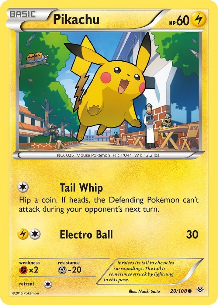 Image for Pikachu (20/108) [XY - Roaring Skies]