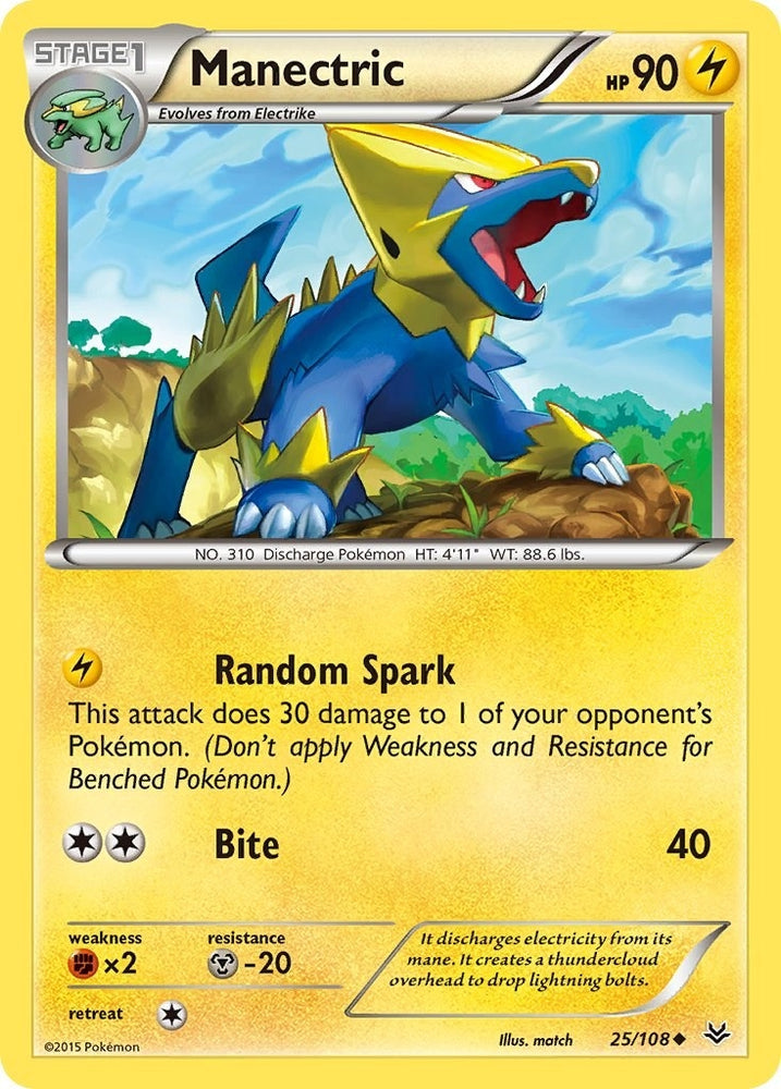 Image for Manectric (25/108) [XY - Roaring Skies]