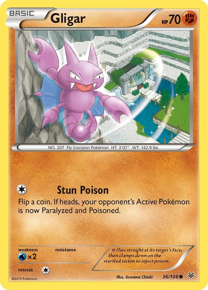 Image for Gligar (36/108) [XY - Roaring Skies]
