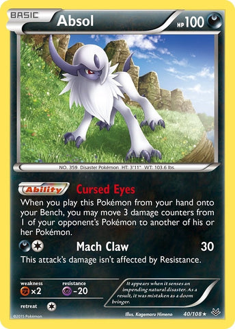 Image for Absol (40/108) [XY - Roaring Skies]