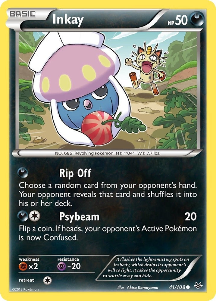 Image for Inkay (41/108) [XY - Roaring Skies]