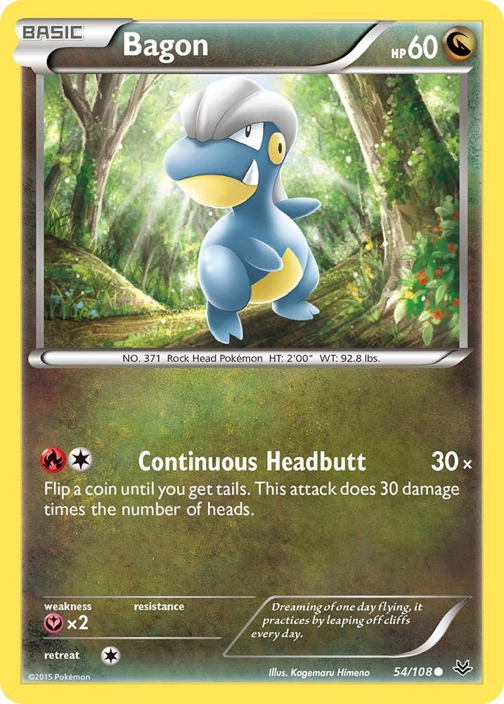 Image for Bagon (54) (54/108) [XY - Roaring Skies]