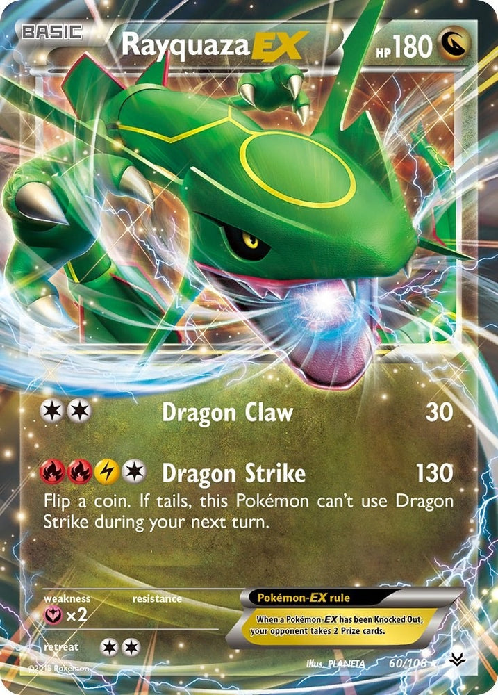 Image for Rayquaza EX (60) (60/108) [XY - Roaring Skies]