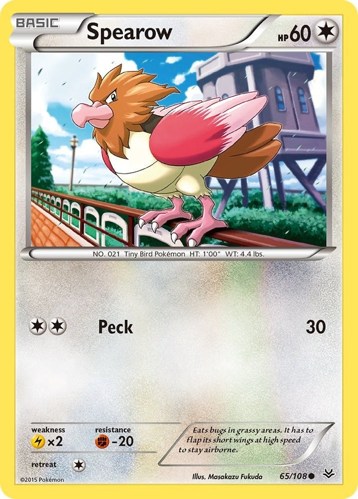 Image for Spearow (65/108) [XY - Roaring Skies]