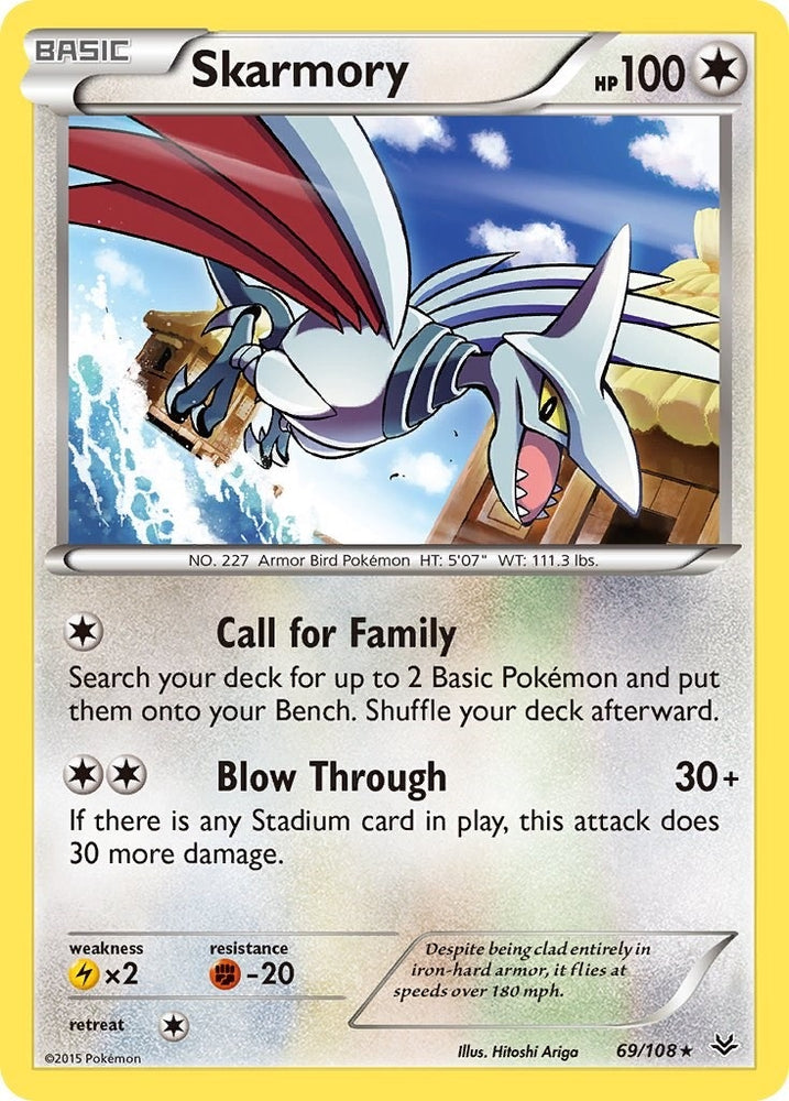 Image for Skarmory (69/108) [XY - Roaring Skies]