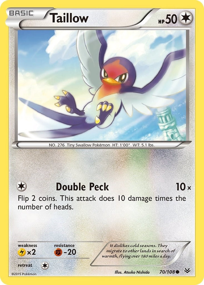 Image for Taillow (70/108) [XY - Roaring Skies]