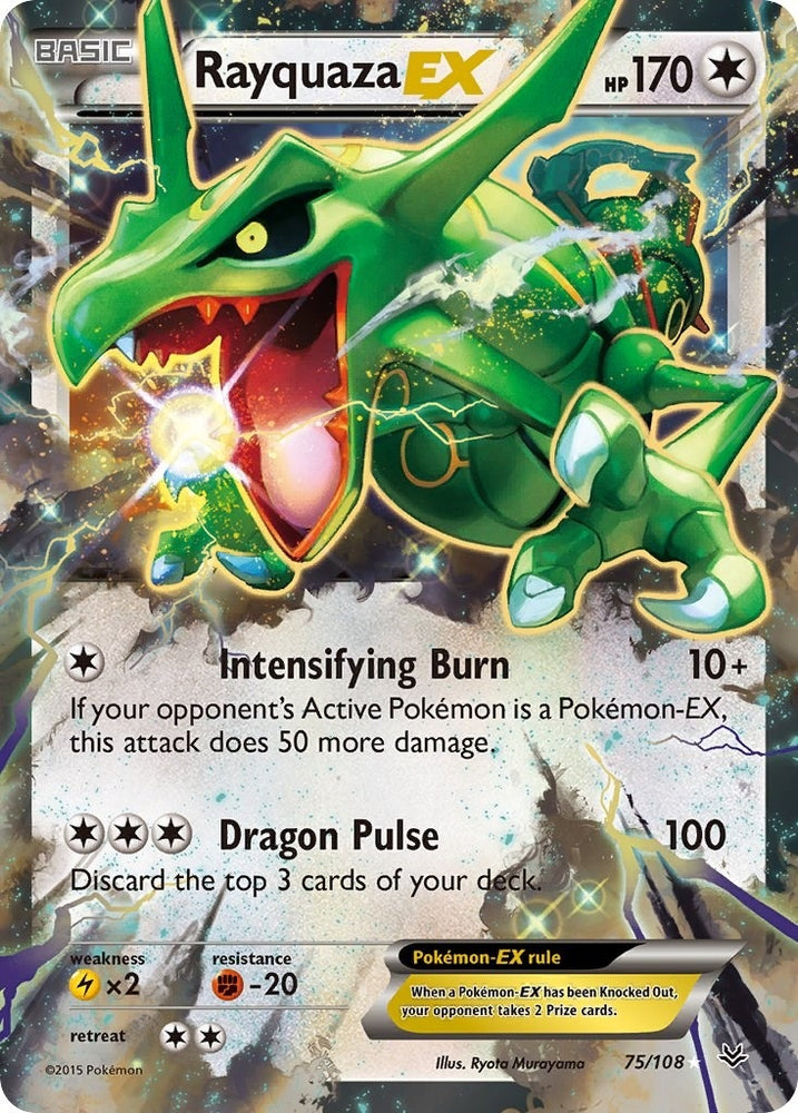 Image for Rayquaza EX (75) (75/108) [XY - Roaring Skies]