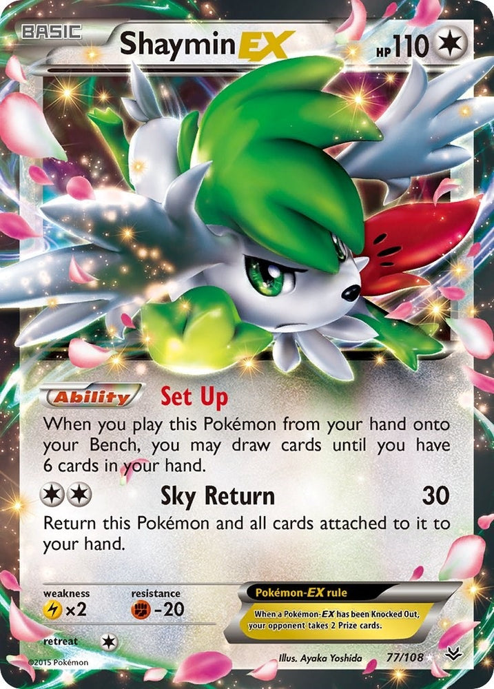 Image for Shaymin EX (77/108) [XY - Roaring Skies]