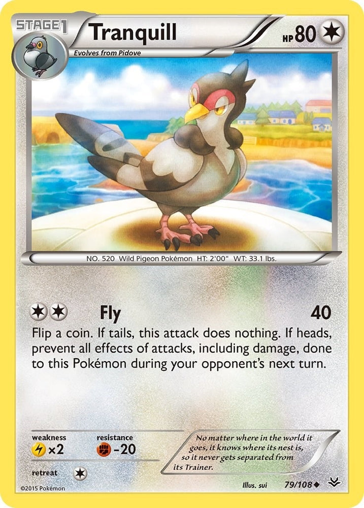 Image for Tranquill (79/108) [XY - Roaring Skies]