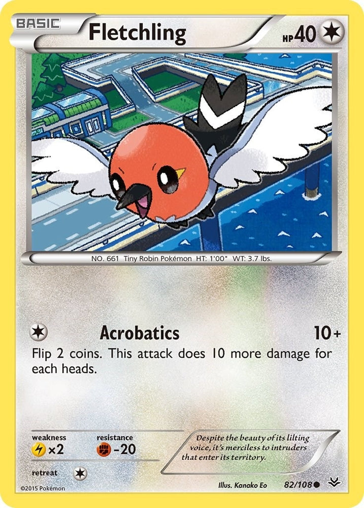 Image for Fletchling (82/108) [XY - Roaring Skies]