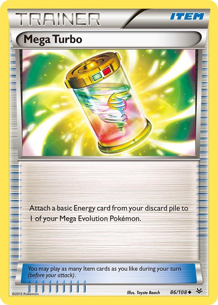 Image for Mega Turbo (86/108) [XY - Roaring Skies]