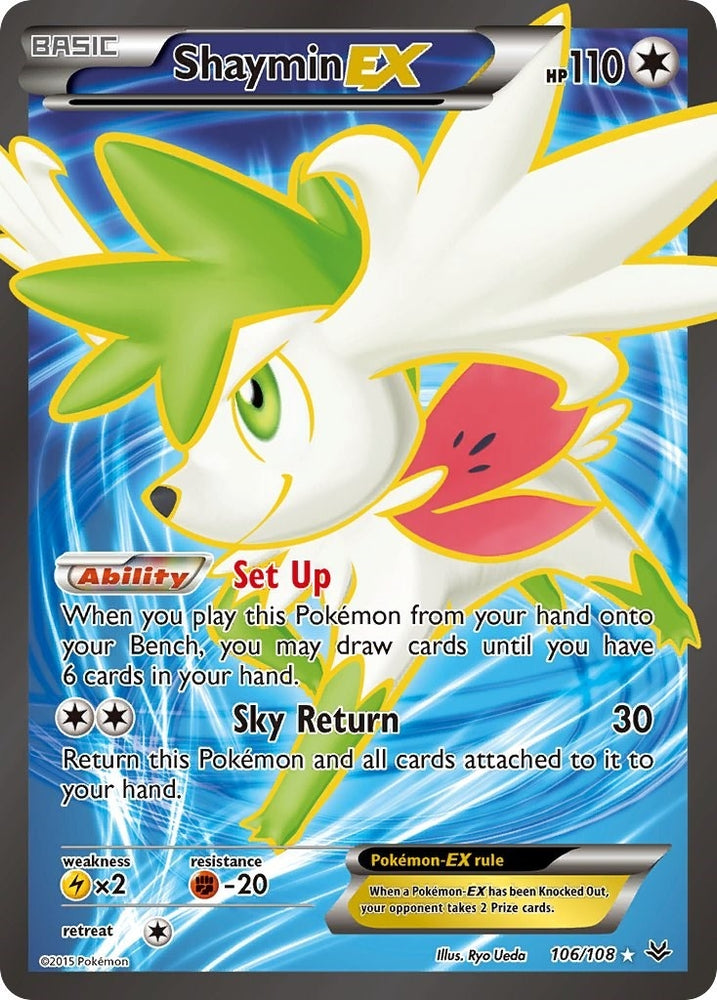 Image for Shaymin EX (106 Full Art) (106/108) [XY - Roaring Skies]