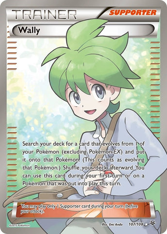 Image for Wally (107 Full Art) (107/108) [XY - Roaring Skies]