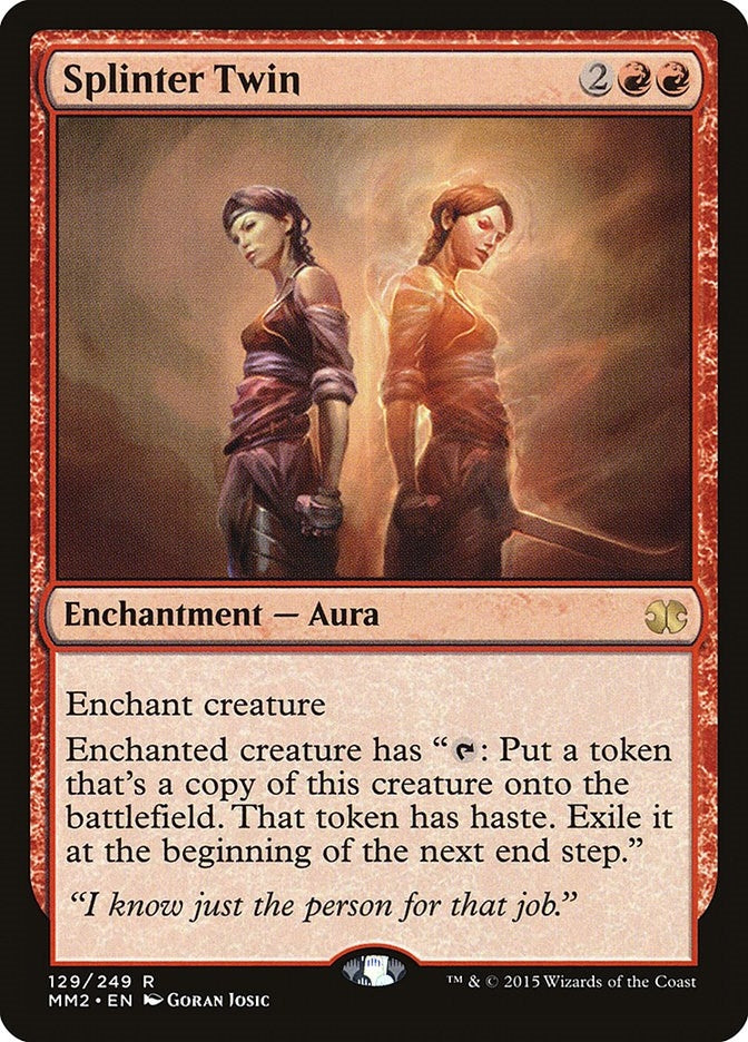 Image for Splinter Twin (129) [Modern Masters 2015]