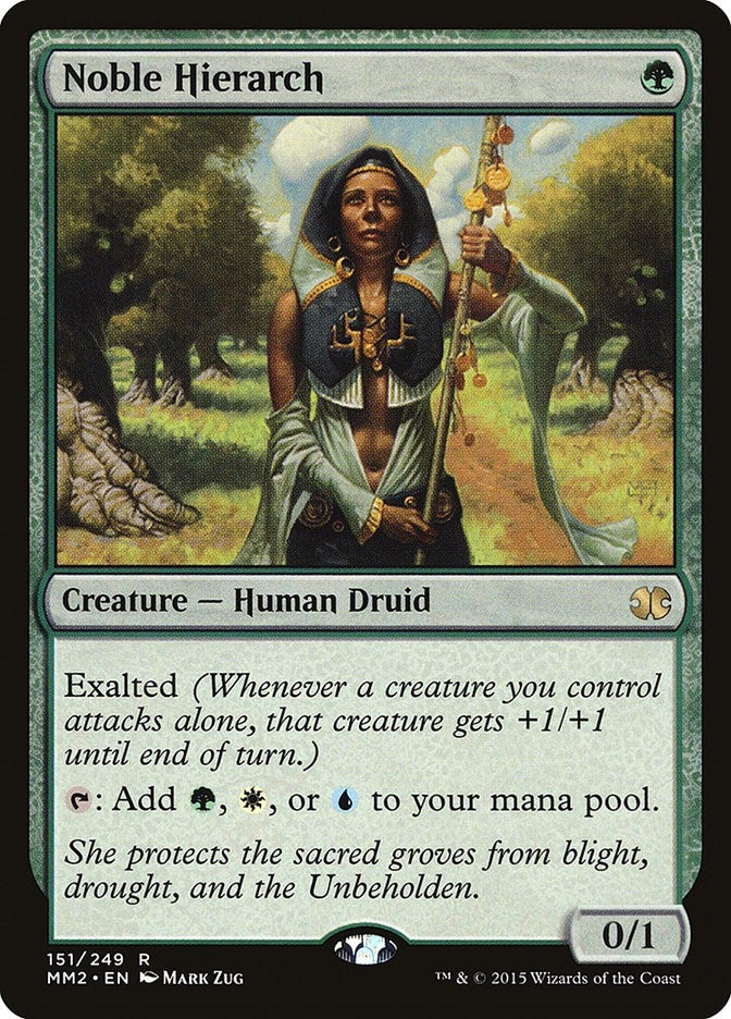 Image for Noble Hierarch (151) [Modern Masters 2015]