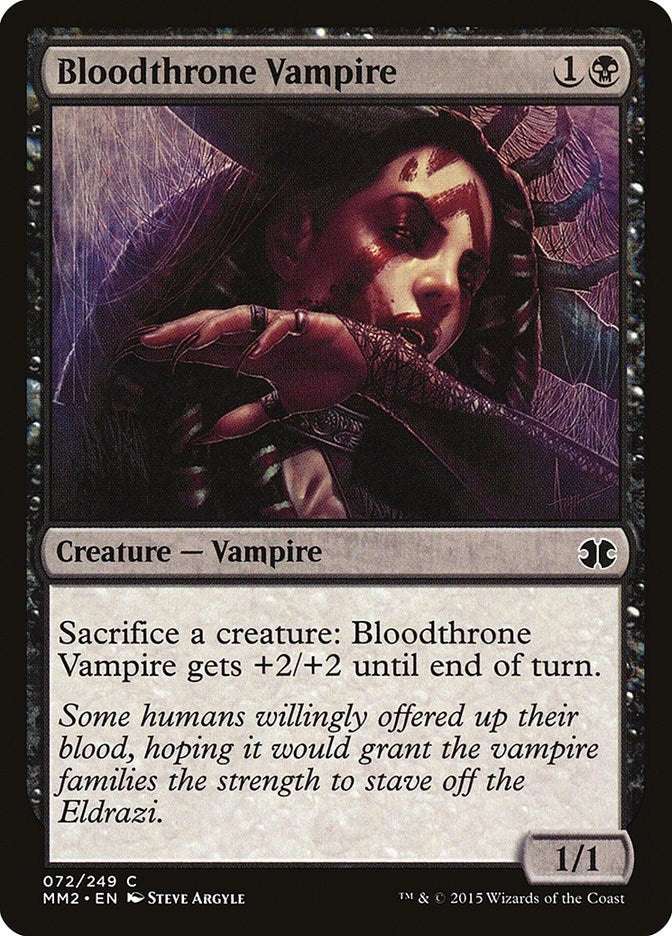 Image for Bloodthrone Vampire (72) [Modern Masters 2015]