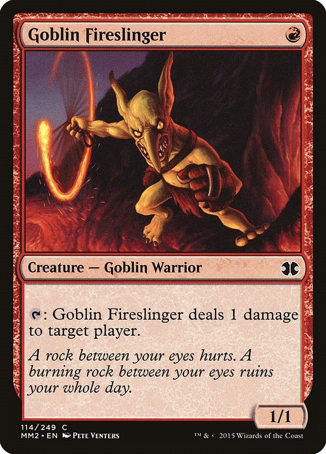 Image for Goblin Fireslinger (114) [Modern Masters 2015]