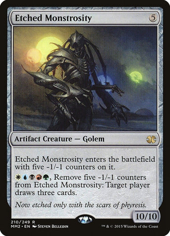 Image for Etched Monstrosity (210) [Modern Masters 2015]