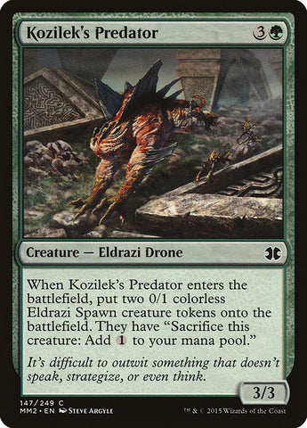 Image for Kozilek's Predator (147) [Modern Masters 2015]
