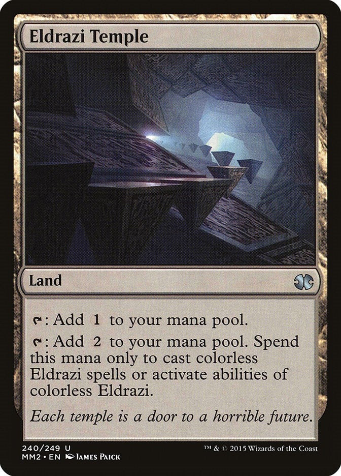 Image for Eldrazi Temple (240) [Modern Masters 2015]