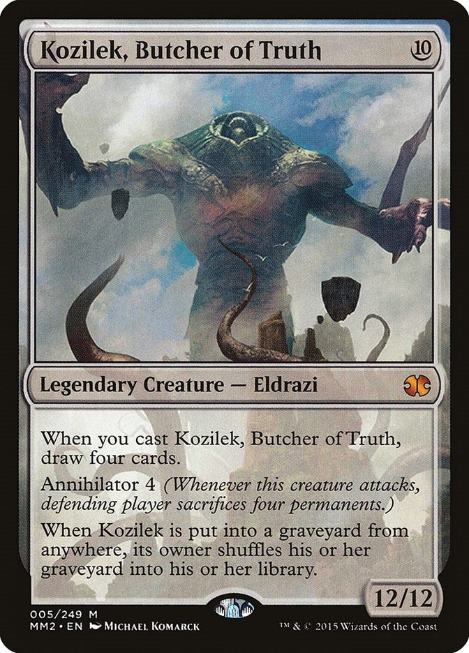 Image for Kozilek, Butcher of Truth (5) [Modern Masters 2015]