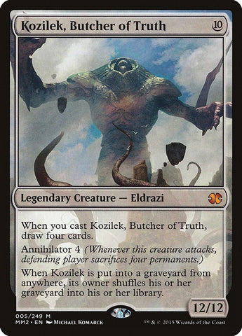 Image for Kozilek, Butcher of Truth (5) [Modern Masters 2015]