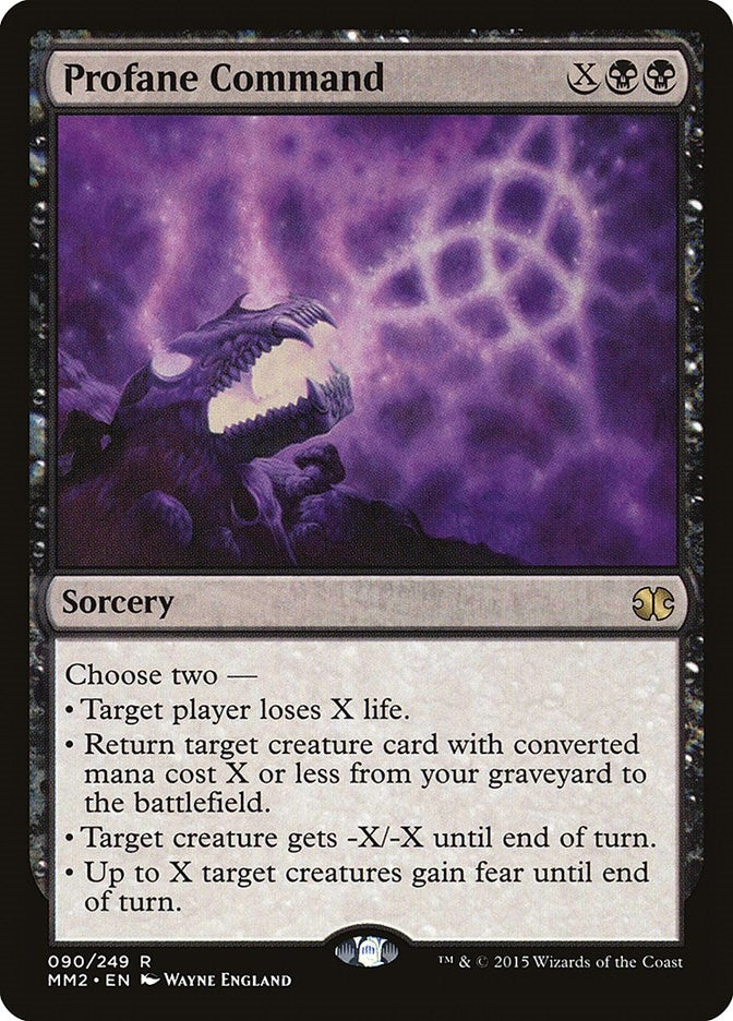 Image for Profane Command (90) [Modern Masters 2015]