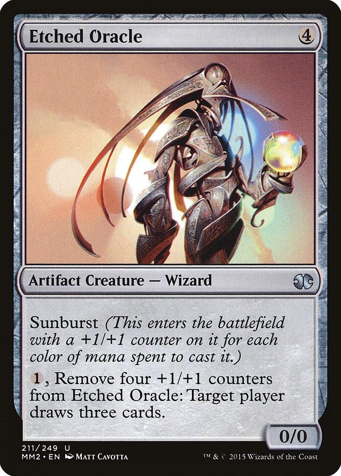 Image for Etched Oracle (211) [Modern Masters 2015]