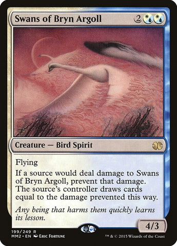 Image for Swans of Bryn Argoll (199) [Modern Masters 2015]
