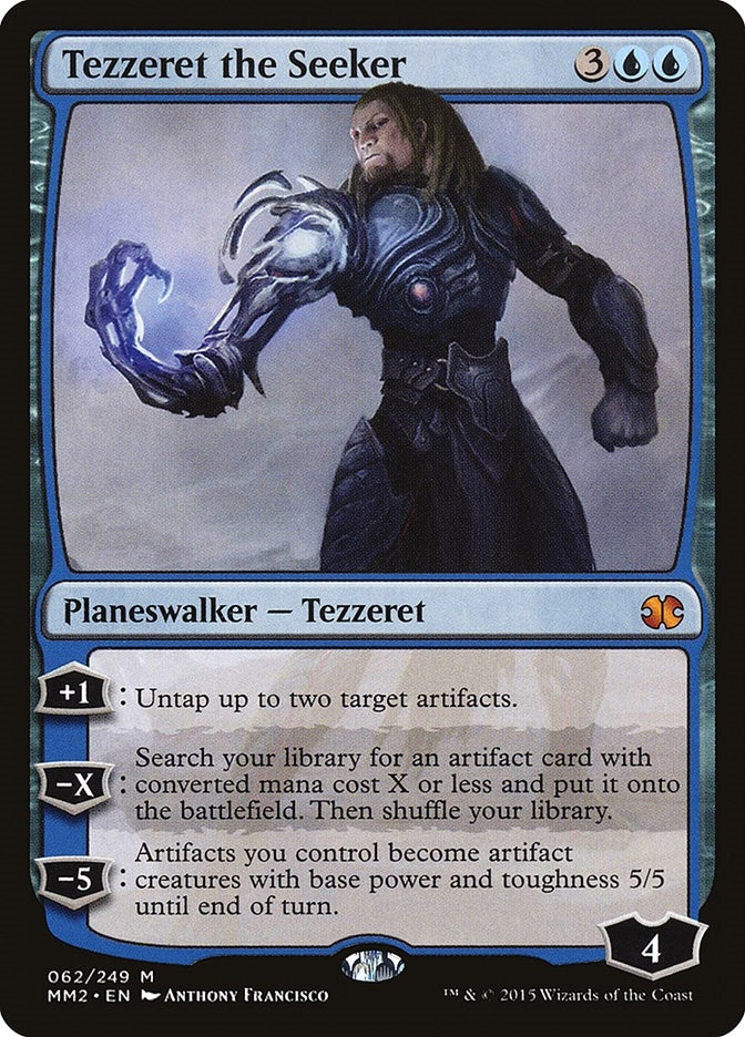 Image for Tezzeret the Seeker (62) [Modern Masters 2015]