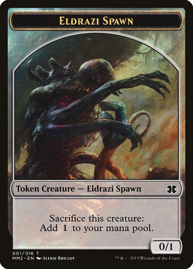 Image for Eldrazi Spawn Token (001) (1) [Modern Masters 2015]