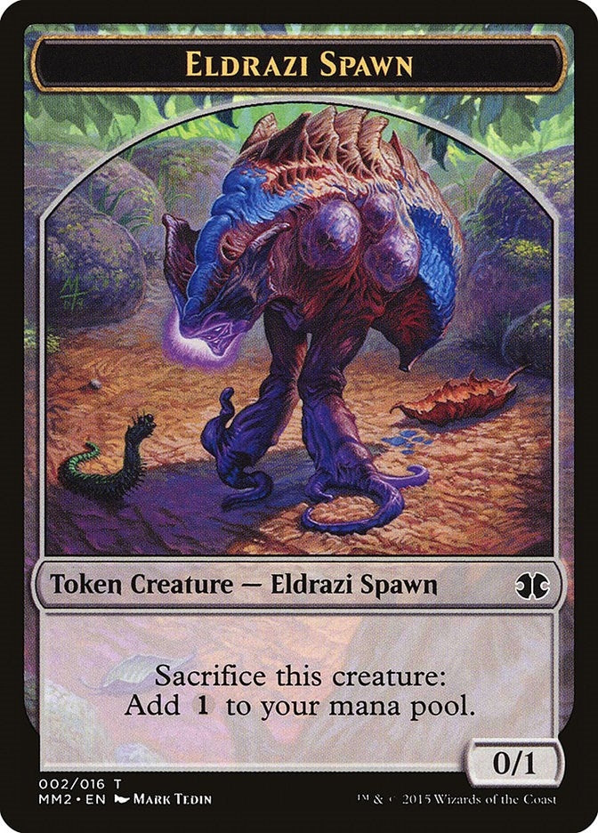 Image for Eldrazi Spawn Token (002) (2) [Modern Masters 2015]