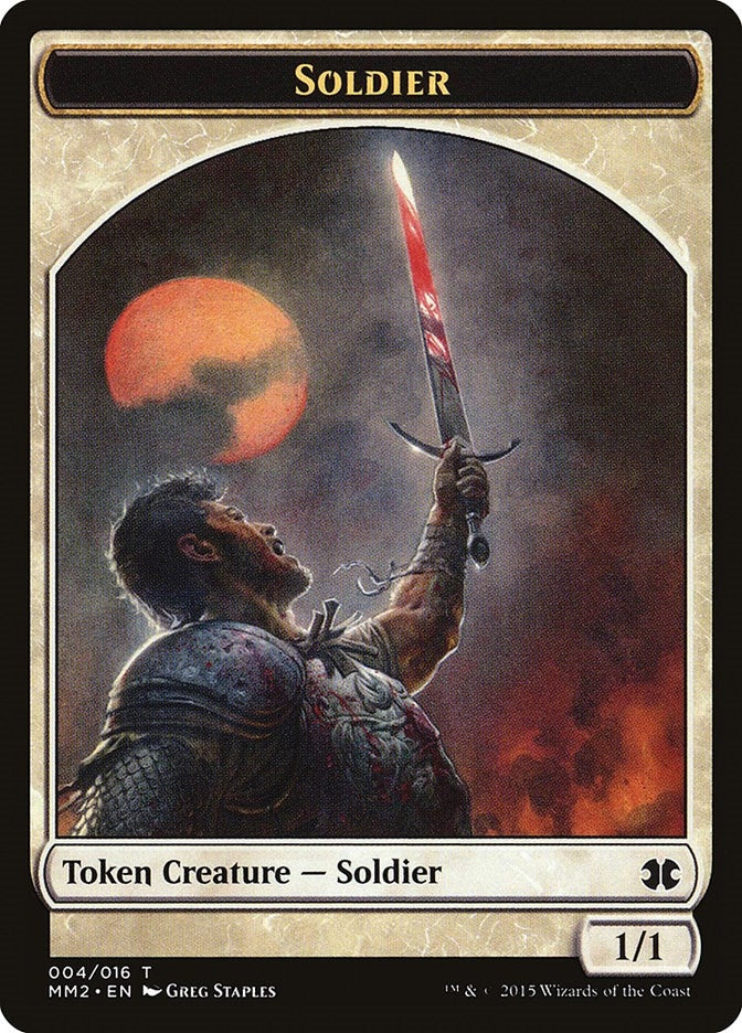 Image for Soldier Token (4) [Modern Masters 2015]