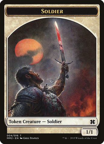 Image for Soldier Token (4) [Modern Masters 2015]