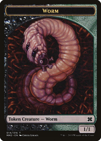 Image for Worm Token (14) [Modern Masters 2015]