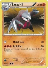 Image for Excadrill (#17 Non-Holo) (17/30) - Pokemon