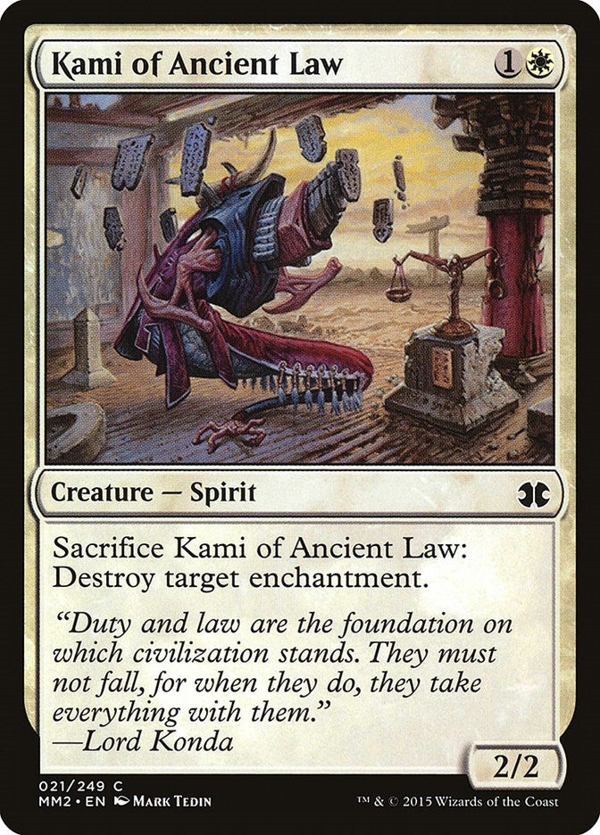Image for Kami of Ancient Law (21) [Modern Masters 2015]