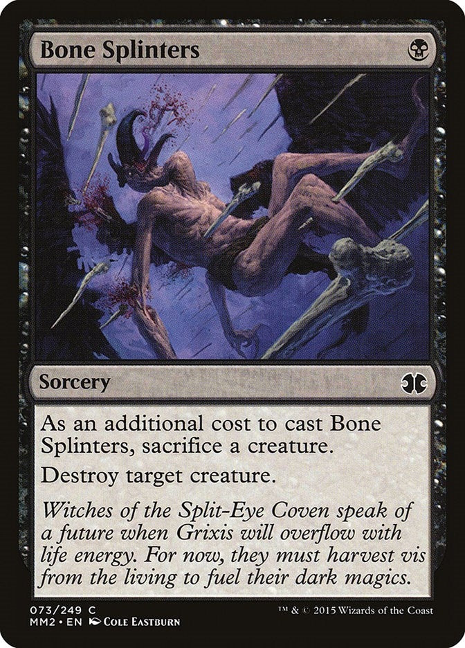 Image for Bone Splinters (73) [Modern Masters 2015]