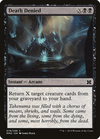 Image for Death Denied (76) [Modern Masters 2015]