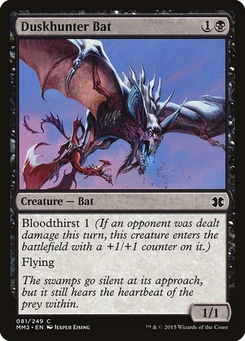 Image for Duskhunter Bat (81) [Modern Masters 2015]