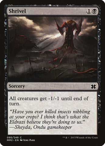 Image for Shrivel (95) [Modern Masters 2015]