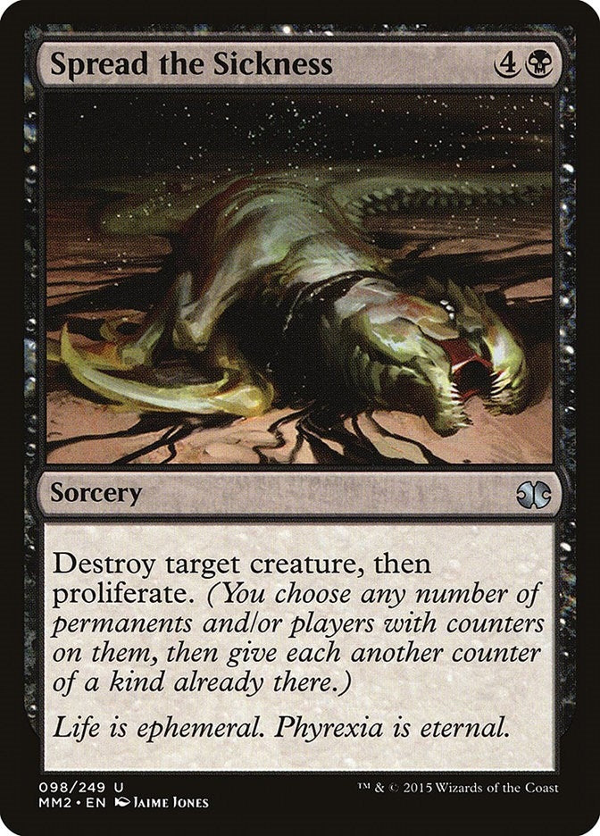 Image for Spread the Sickness (98) [Modern Masters 2015]