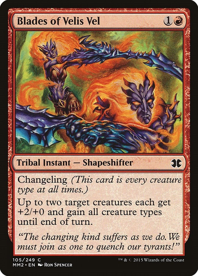 Image for Blades of Velis Vel (105) [Modern Masters 2015]