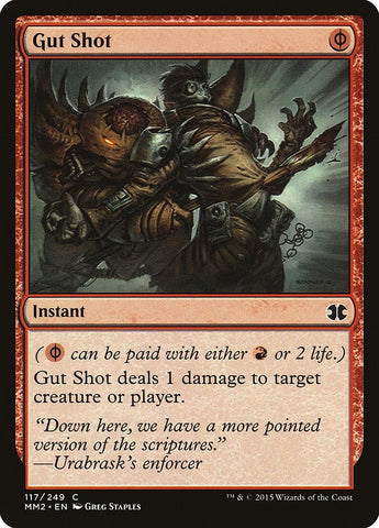 Image for Gut Shot (117) [Modern Masters 2015]