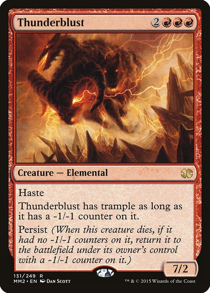 Image for Thunderblust (131) [Modern Masters 2015]