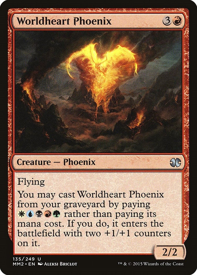 Image for Worldheart Phoenix (135) [Modern Masters 2015]